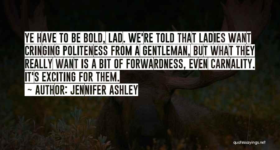 Gentleman's Quotes By Jennifer Ashley