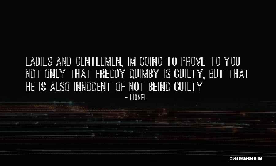 Gentlemen And Ladies Quotes By Lionel Gentlemen And Ladies Quotes By Lionel