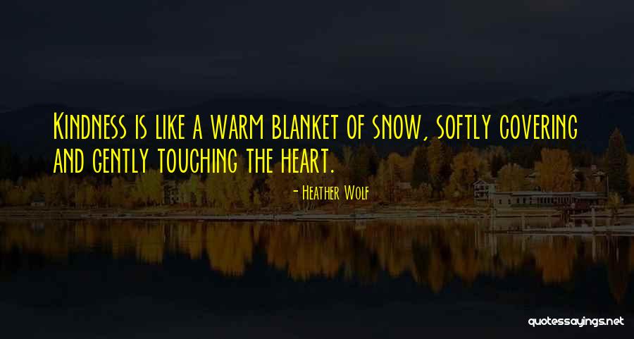 Gentleness And Kindness Quotes By Heather Wolf