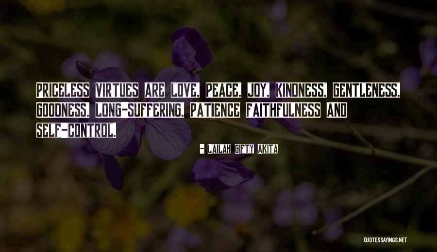 Gentleness And Kindness Quotes By Lailah Gifty Akita