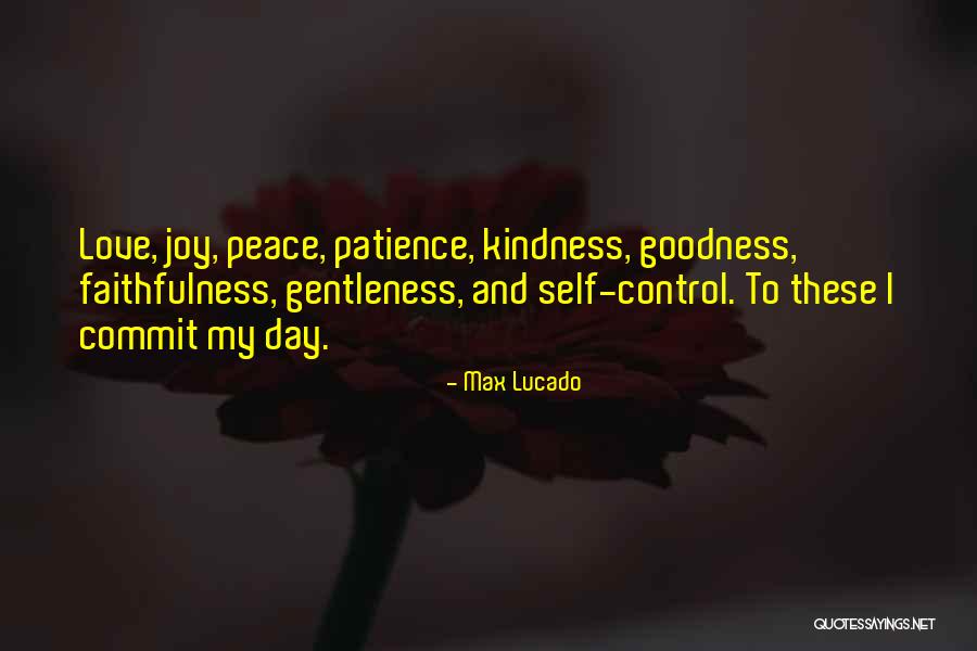Gentleness And Kindness Quotes By Max Lucado