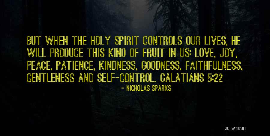 Gentleness And Kindness Quotes By Nicholas Sparks