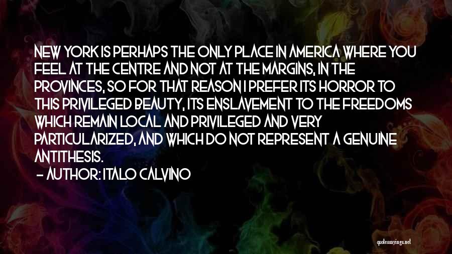 Genuine Beauty Quotes By Italo Calvino