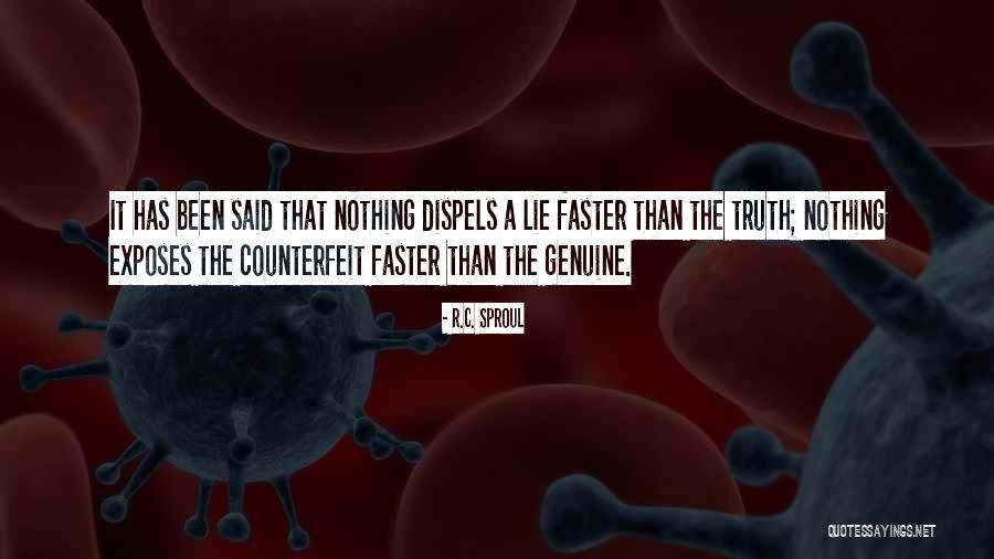 Genuine Counterfeit Quotes By R.C. Sproul Genuine Counterfeit Quotes By R.C. Sproul