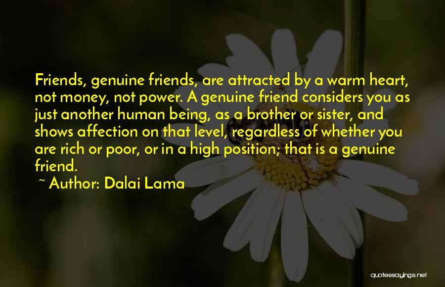 Genuine Heart Quotes By Dalai Lama