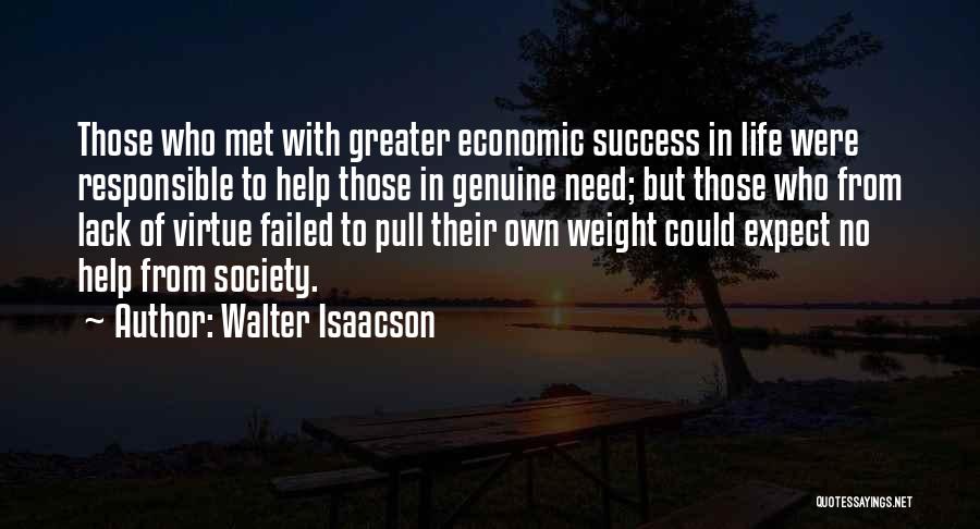 Genuine Help Quotes By Walter Isaacson