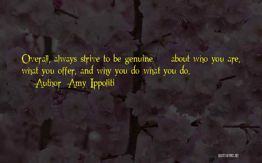 Genuineness Quotes By Amy Ippoliti