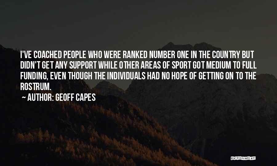 Geoff Capes Quotes 1422804