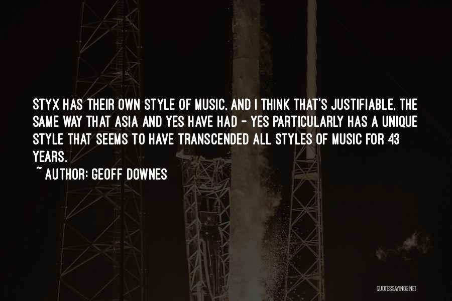 Geoff Downes Quotes 647712