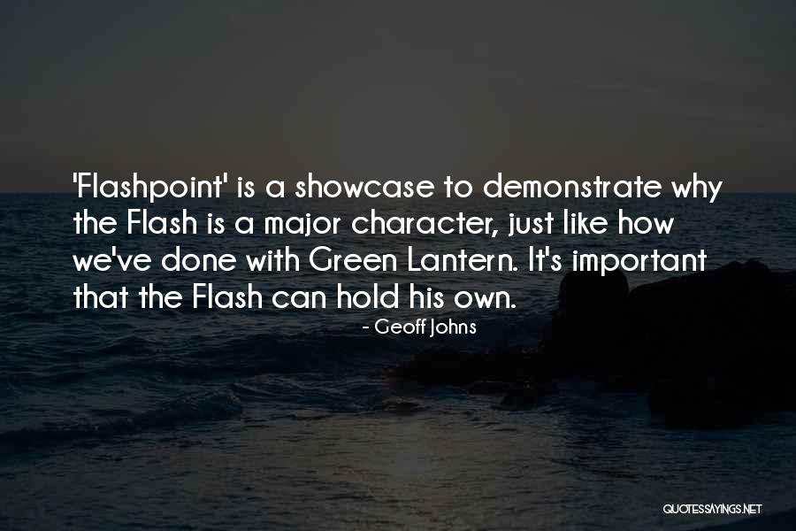 Geoff Johns Quotes 1103179 Geoff Johns Quotes 1103179