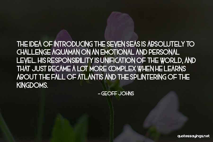 Geoff Johns Quotes 1106781 Geoff Johns Quotes 1106781