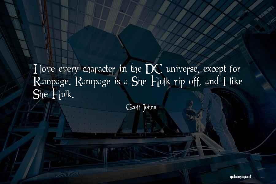 Geoff Johns Quotes 1507843 Geoff Johns Quotes 1507843