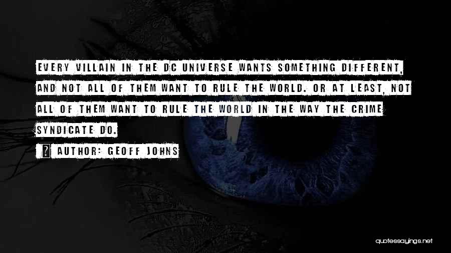 Geoff Johns Quotes 1555063