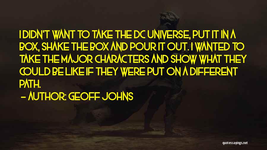 Geoff Johns Quotes 1876846