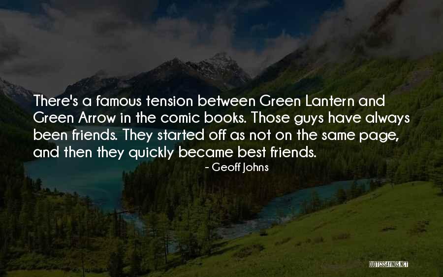 Geoff Johns Quotes 309843 Geoff Johns Quotes 309843