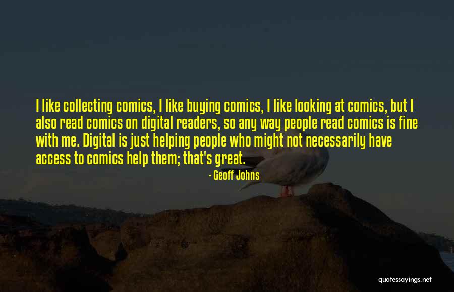 Geoff Johns Quotes 401286