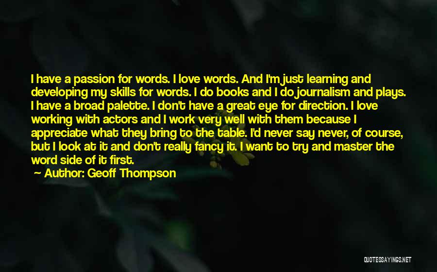 Geoff Thompson Quotes 120827