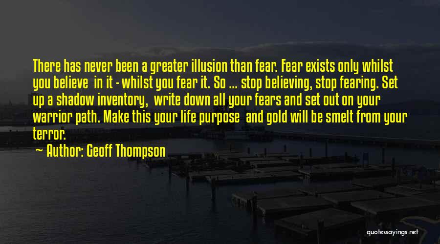 Geoff Thompson Quotes 488155