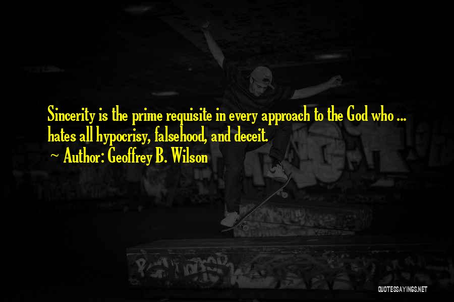 Geoffrey B. Wilson Quotes 772067