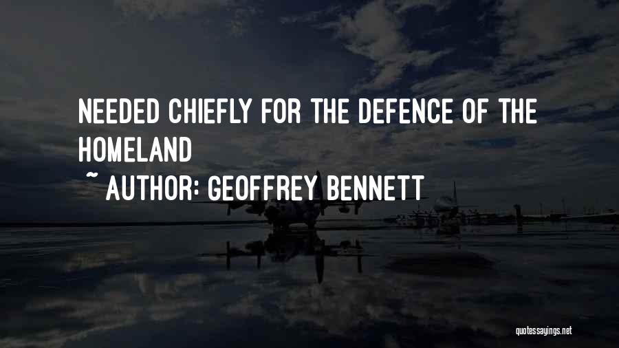 Geoffrey Bennett Quotes 422237