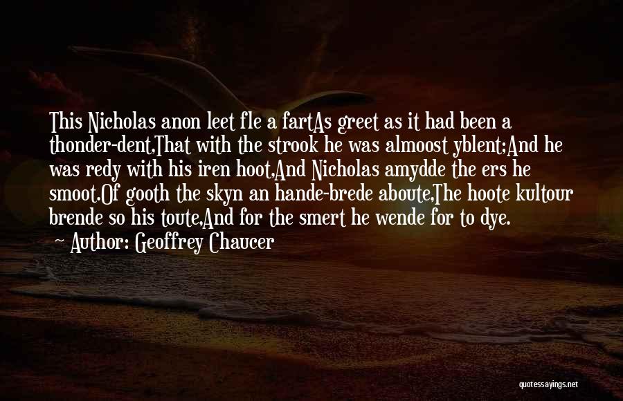 Geoffrey Chaucer Quotes 641290