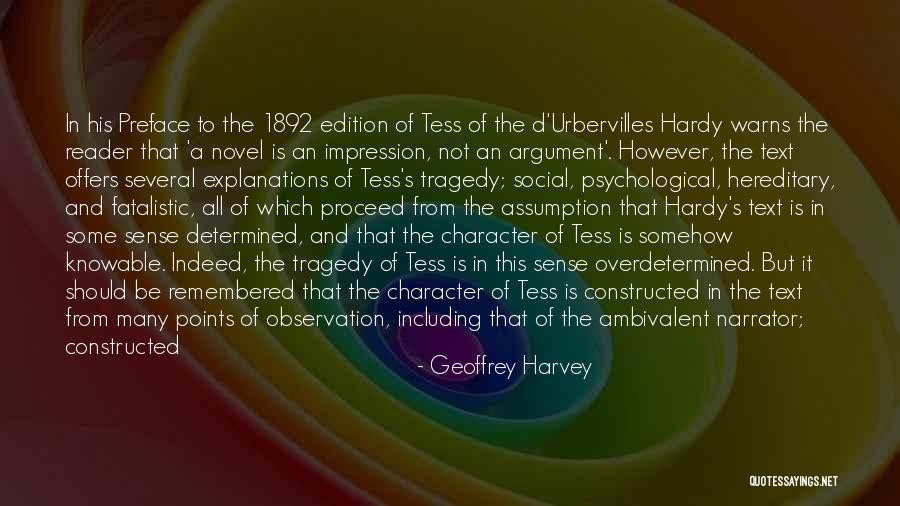 Geoffrey Harvey Quotes 357888