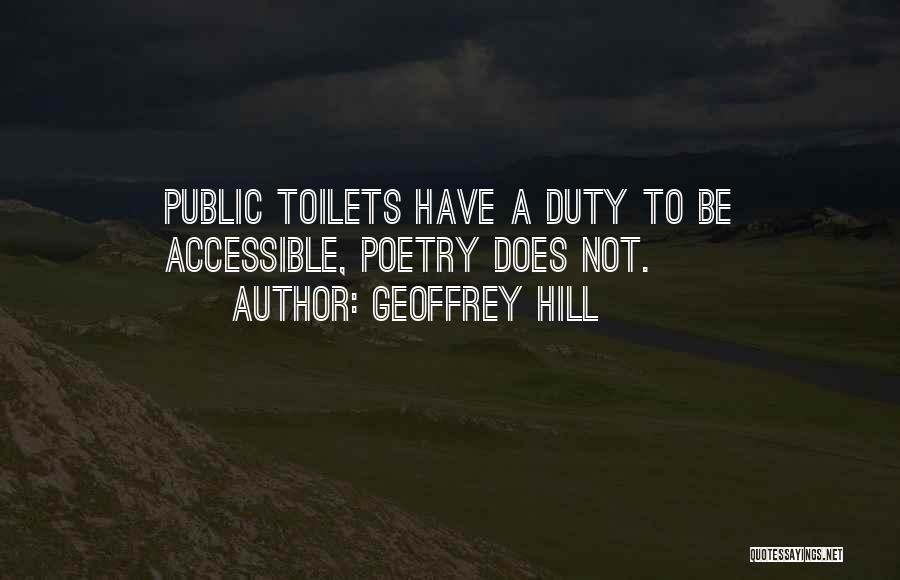 Geoffrey Hill Quotes 536517