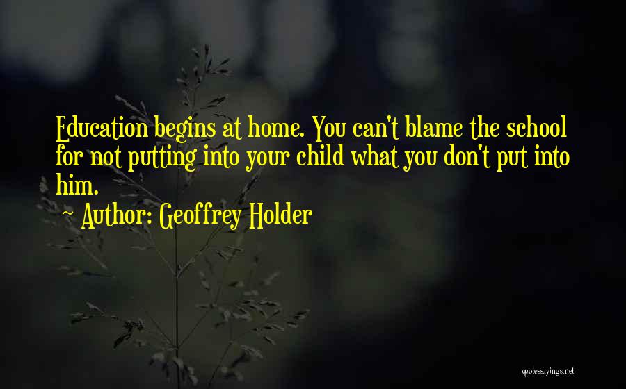 Geoffrey Holder Quotes 2223156