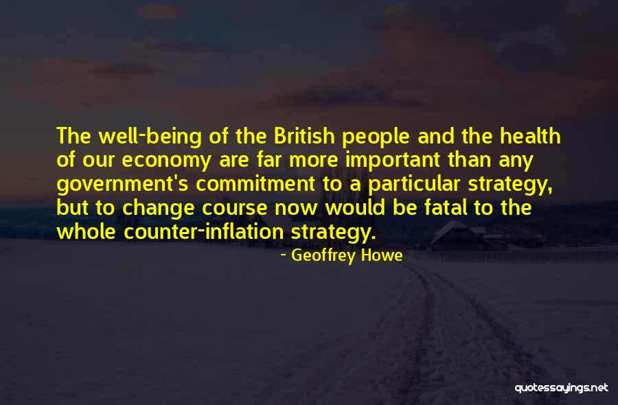 Geoffrey Howe Quotes 1149998