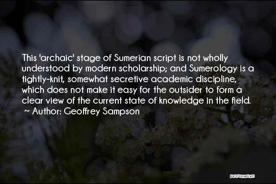 Geoffrey Sampson Quotes 2154454