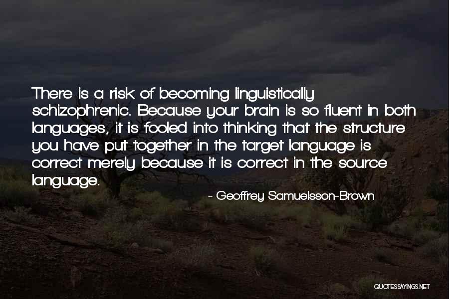 Geoffrey Samuelsson-Brown Quotes 266613