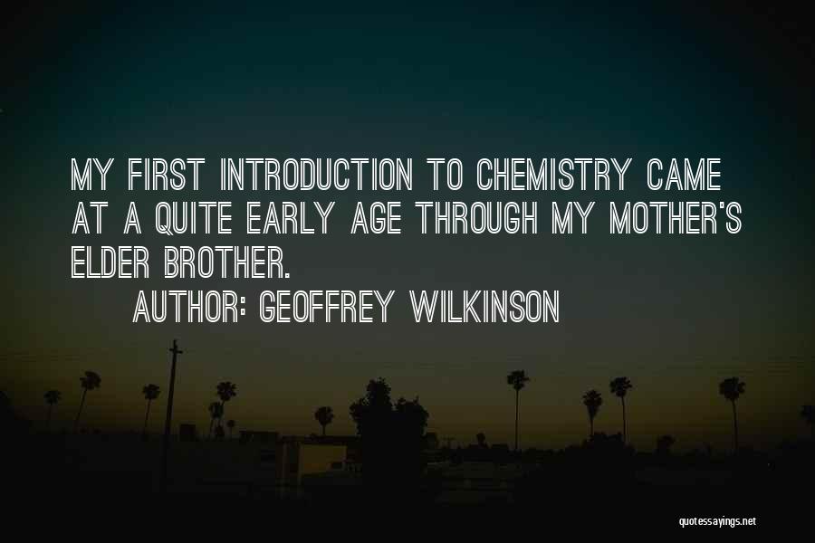 Geoffrey Wilkinson Quotes 102039