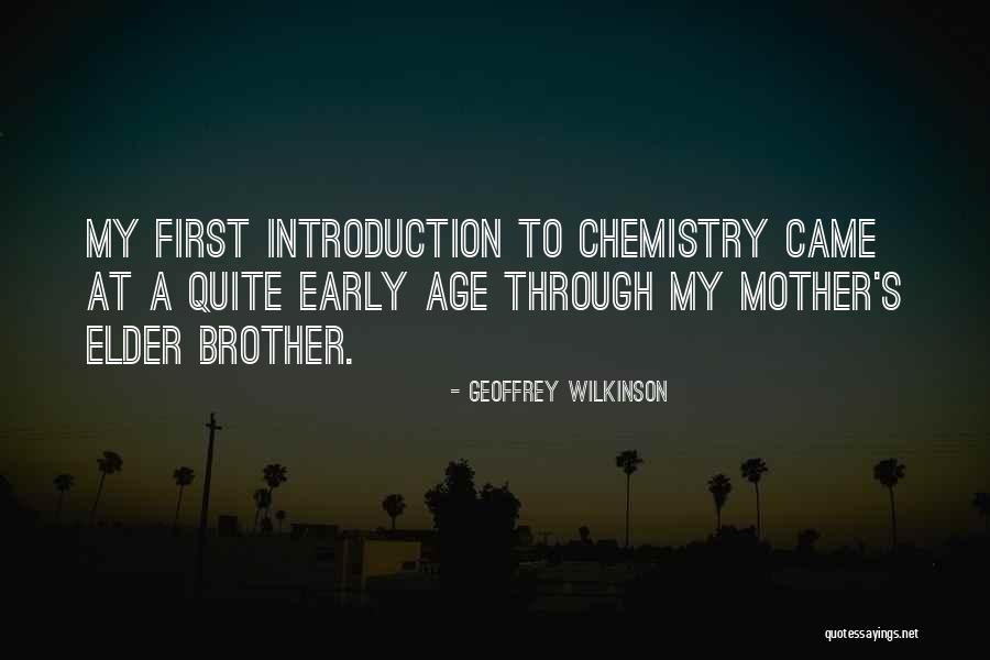 Geoffrey Wilkinson Quotes 102039