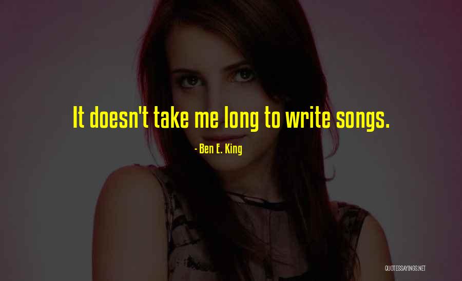 Geoffroy Tory Quotes By Ben E. King Geoffroy Tory Quotes By Ben E. King