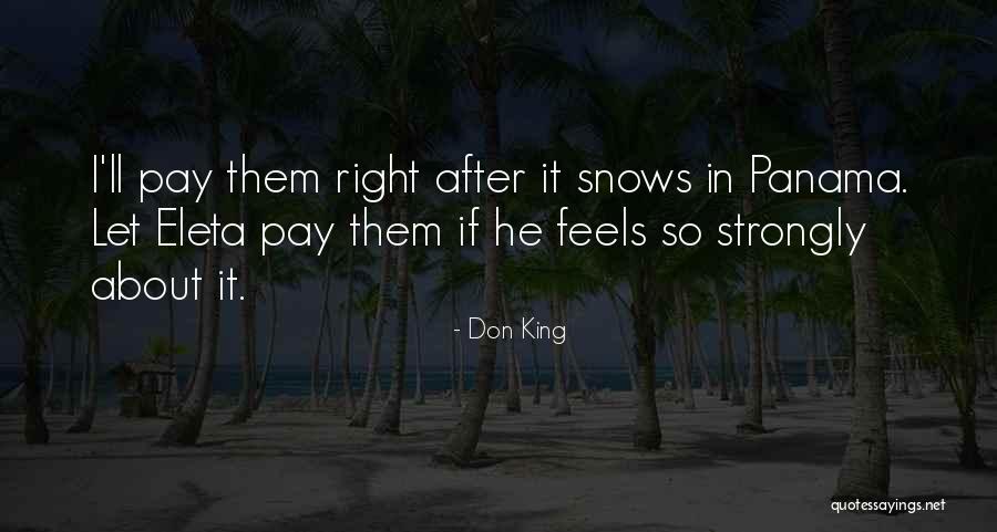 Geoghegan Pronounce Quotes By Don King Geoghegan Pronounce Quotes By Don King