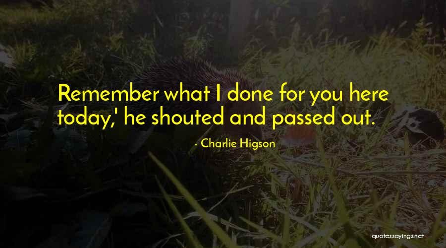 Geographie Der Quotes By Charlie Higson