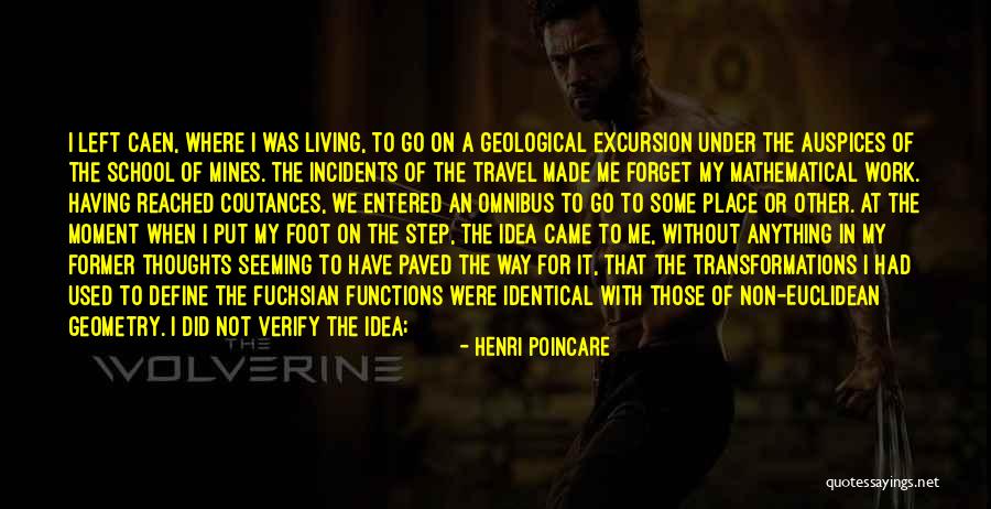Geological Quotes By Henri Poincare Geological Quotes By Henri Poincare