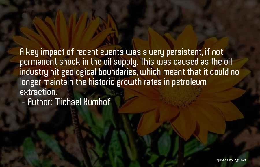 Geological Quotes By Michael Kumhof