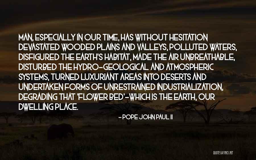 Geological Quotes By Pope John Paul II