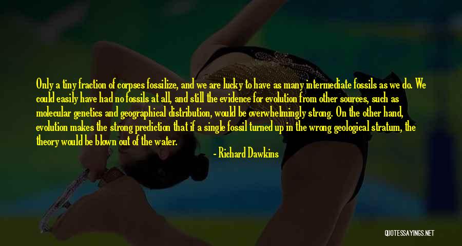 Geological Quotes By Richard Dawkins