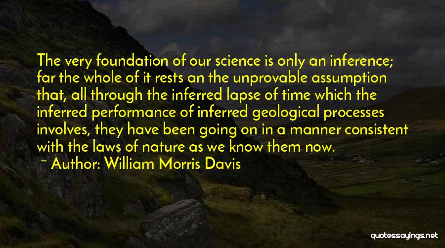 Geological Quotes By William Morris Davis