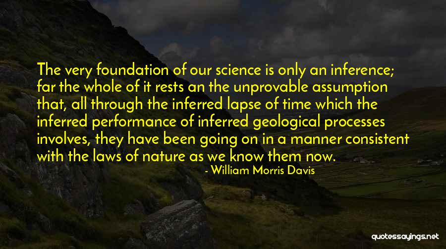 Geological Quotes By William Morris Davis