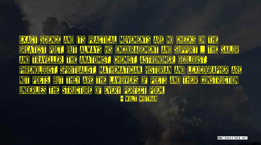 Geologist Best Quotes By Walt Whitman Geologist Best Quotes By Walt Whitman