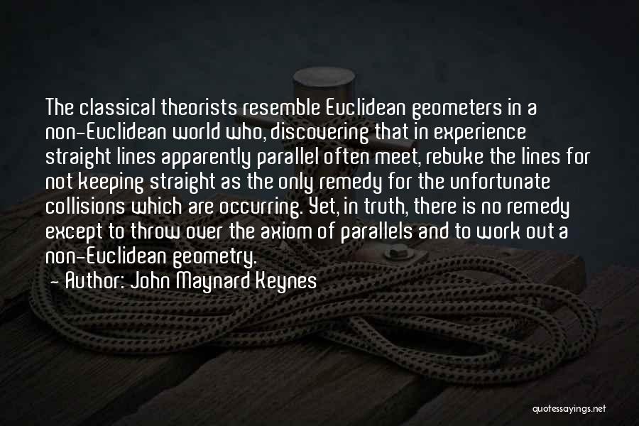 Geometers Quotes By John Maynard Keynes