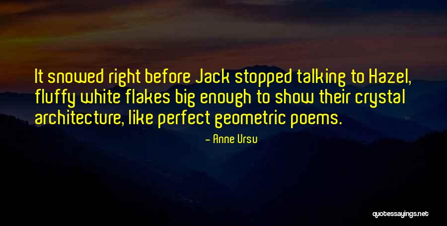 Geometric Architecture Quotes By Anne Ursu