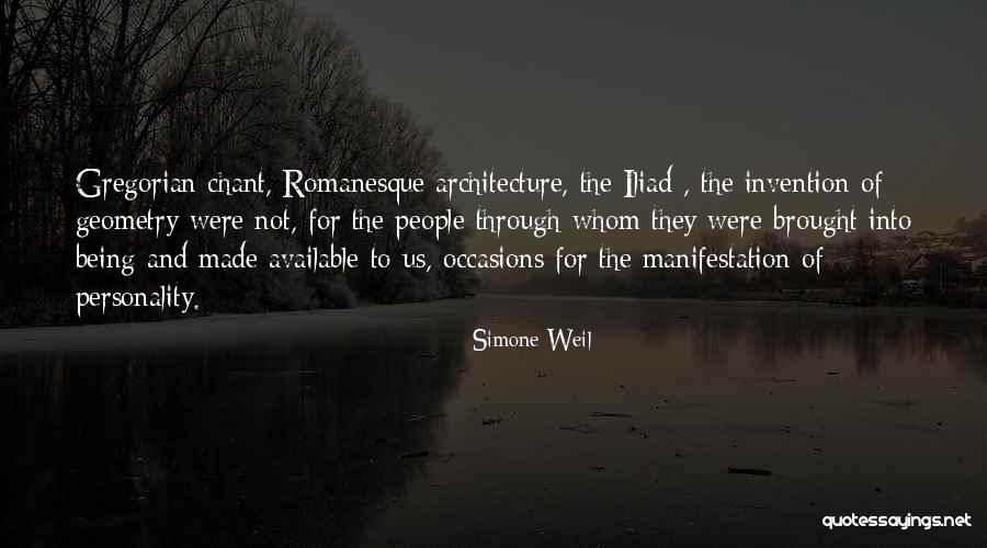 Geometry And Architecture Quotes By Simone Weil