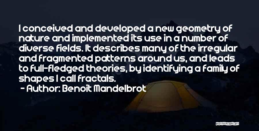 Geometry In Nature Quotes By Benoit Mandelbrot