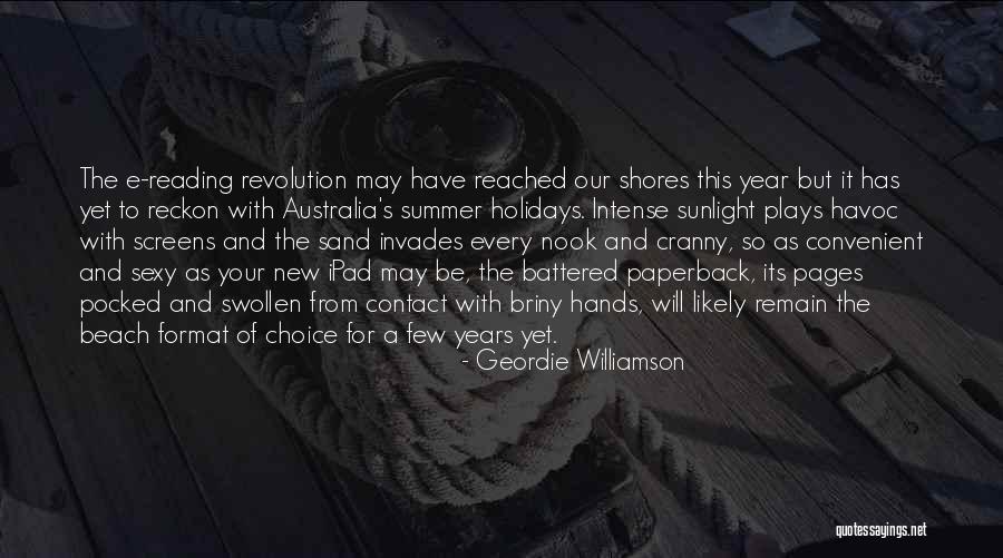 Geordie Williamson Quotes 1126453 Geordie Williamson Quotes 1126453