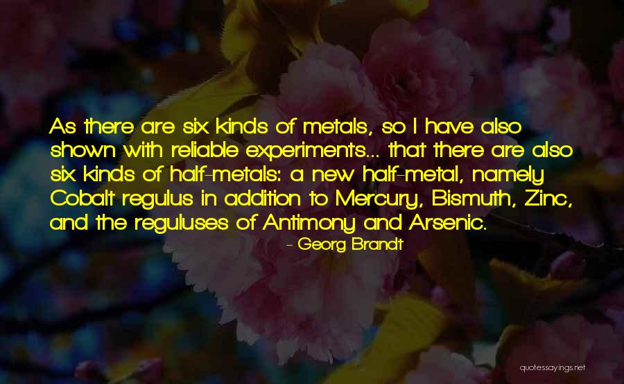 Georg Brandt Quotes 722290