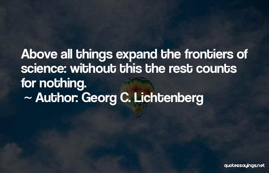 Georg C. Lichtenberg Quotes 1084032